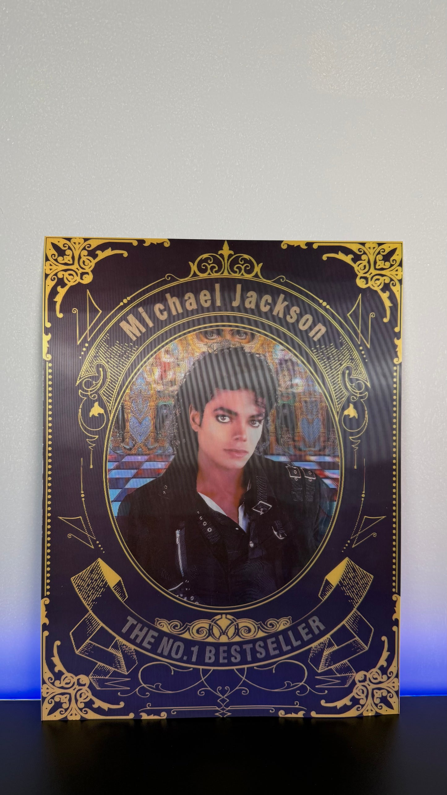 The King of Pop - Premium Lenticular 3D Frame