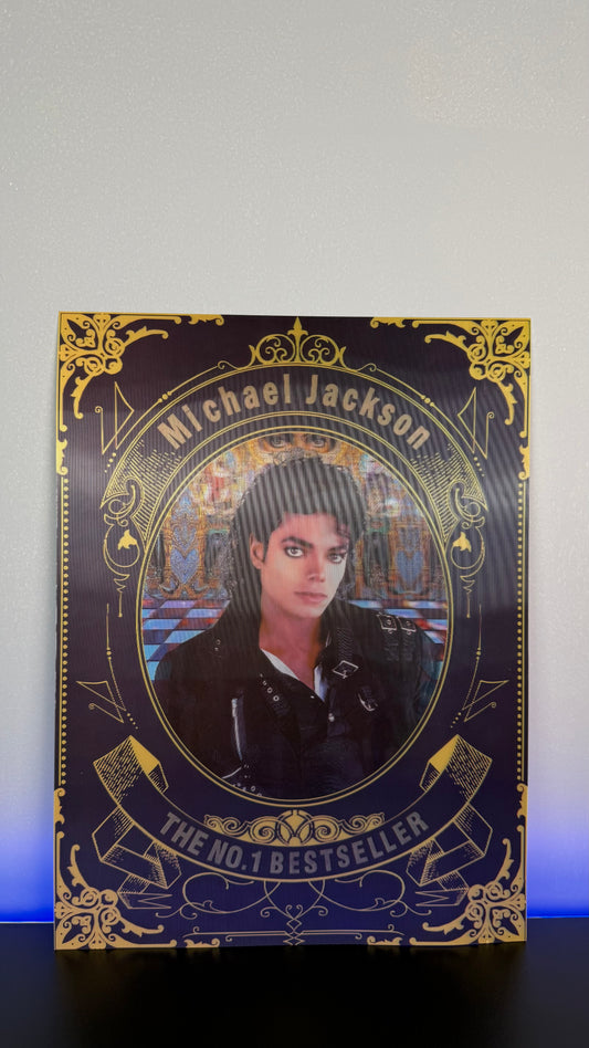 The King of Pop - Premium Lenticular 3D Frame