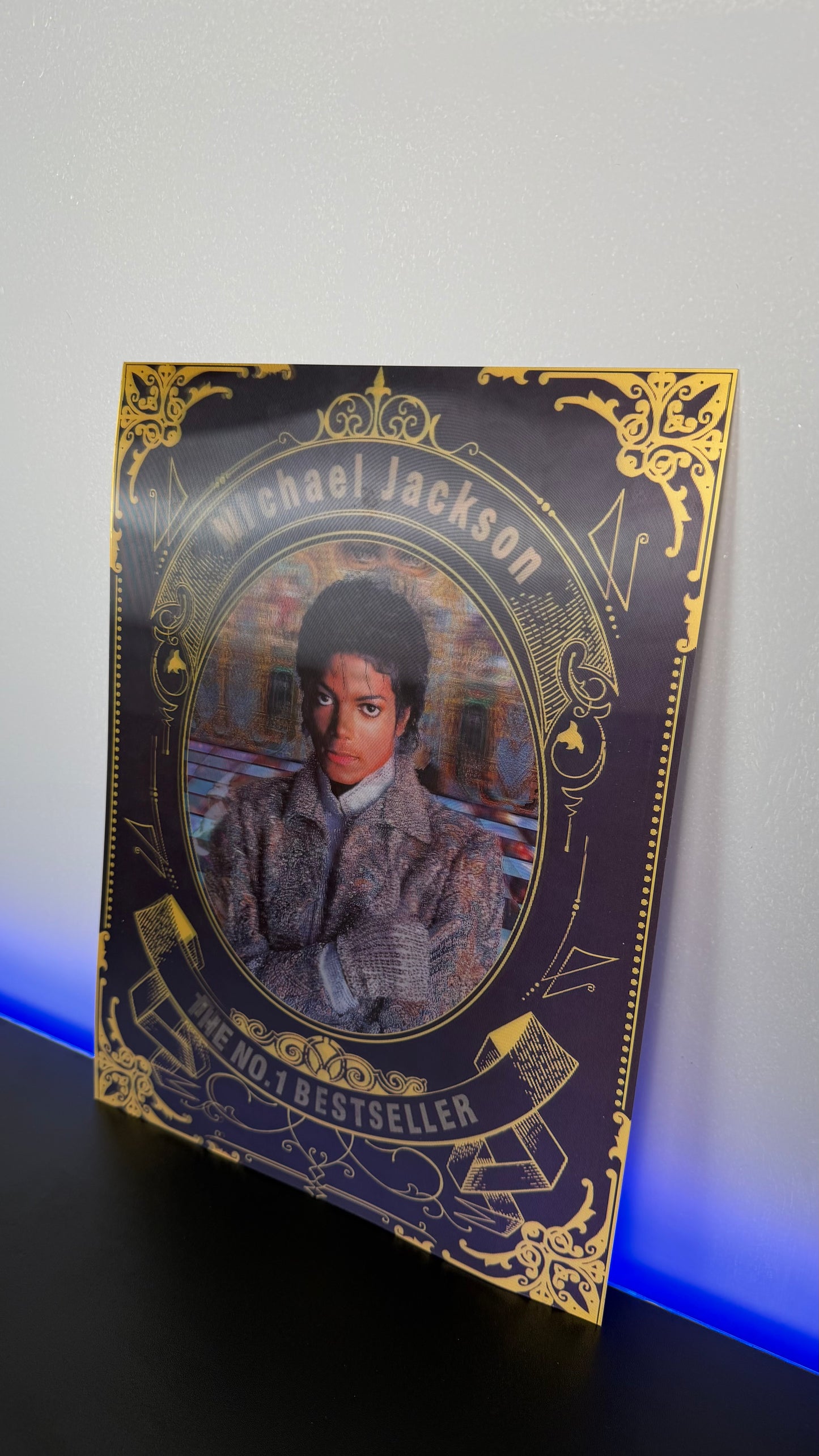 The King of Pop - Premium Lenticular 3D Frame