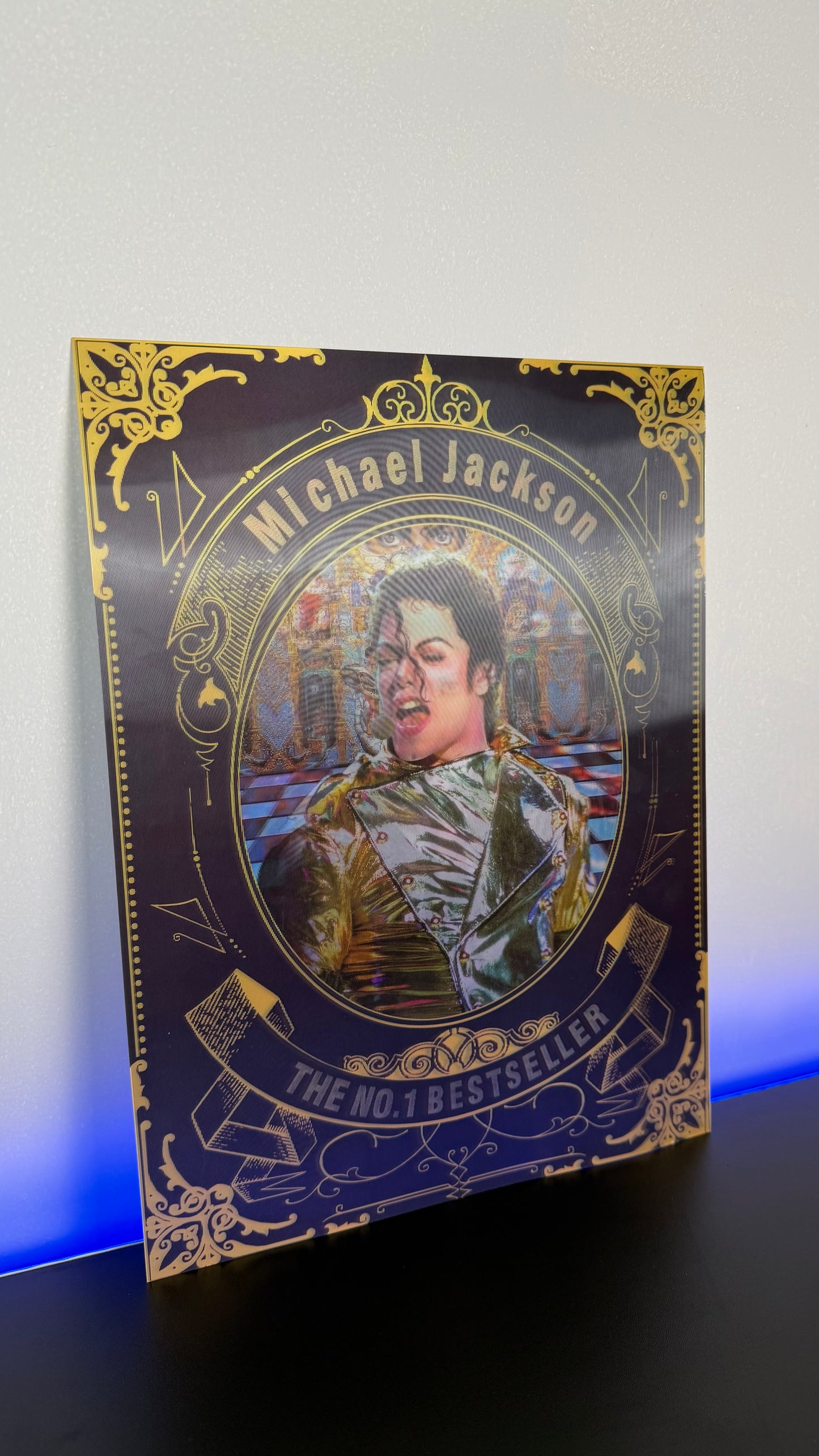 The King of Pop - Premium Lenticular 3D Frame
